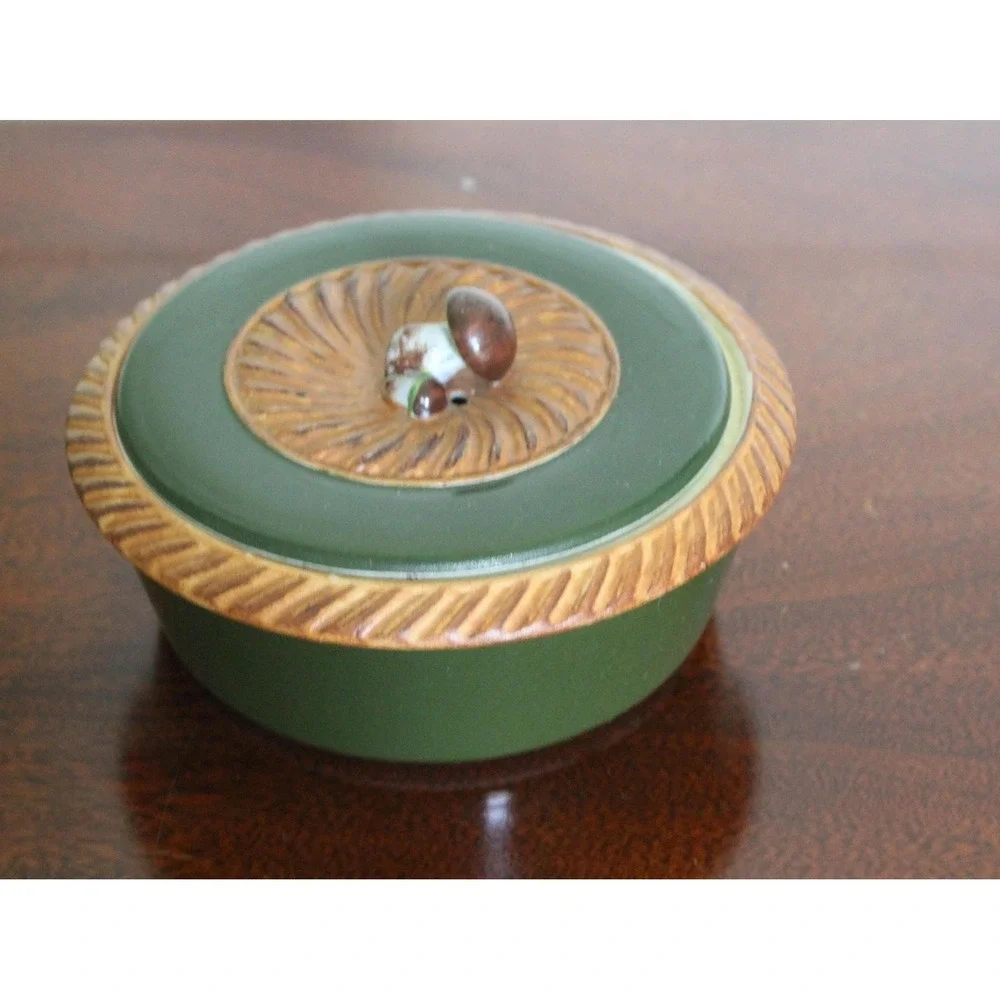 Antique Pillivuyt French Ceramic Tureen with Mushroom Finial